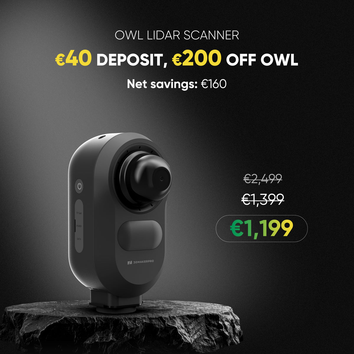 Owl LiDAR Scanner deposit